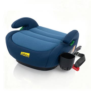 Zitverhoger isofix - Stoelverhoger auto - 6-12 jaar - Blauw, Verzenden, Zo goed als nieuw