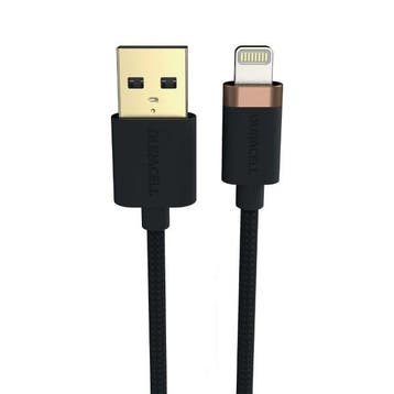 iPad oplaadkabel | USB A  Lightning | Duracell | 2 meter, Verzenden, Nieuw