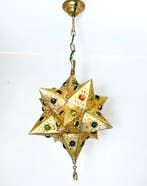 Kroonluchter - Ster - Messing, Koper - Hanglamp Ster