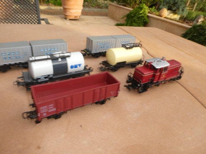 Märklin H0 - 3064/4450/4639/4647/4659 - Treinset (6) -, Hobby en Vrije tijd, Modeltreinen | H0
