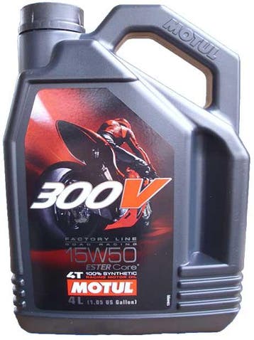 MOTUL 15W50 300V FL 4T 4 Liter, Ophalen of Verzenden