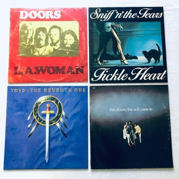 Doors* +Sniff n the Tears +Toto - 4 Albums - L.A. Woman+, Nieuw in verpakking