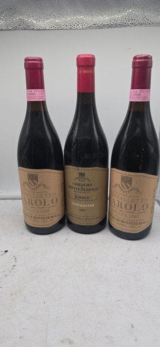 1989 x2, 2008 Cordero di Montezemolo Monfalletto - Barolo -, Verzamelen, Wijnen, Nieuw