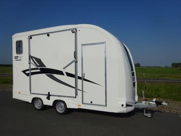 EquiTrek Day Treka Excel zijlader XL zadelkamer camera, Ophalen, Nieuw, Polyester, 2-paards trailer