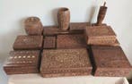 Verzameling dozen - Doos voor schrijfgerei (14) - Hout,, Antiek en Kunst