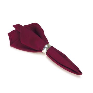 Servetten Maroon Rood 51x51cm - Treb SP, Verzenden, Nieuw, Overige kleuren, Tafelkleed of Tafelzeil