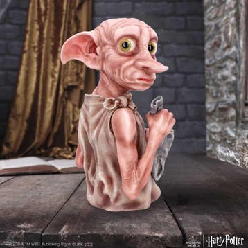 Harry Potter Dobby Bust, Verzamelen, Ophalen of Verzenden, Nieuw, Beeldje of Buste