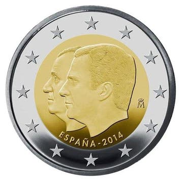 Spanje 2 Euro Troonswisseling 2014, Verzenden