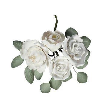 Culpitt Suikerbloemen Wit 16cm, Verzenden, Nieuw