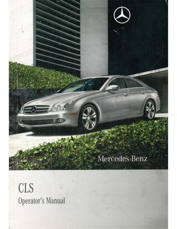 2009 MERCEDES BENZ CLS KLASSE INSTRUCTIEBOEKJE ENGELS (USA), Auto diversen, Handleidingen en Instructieboekjes