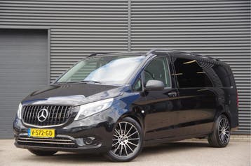 Zakelijke Lease |  Mercedes-Benz Vito 116 CDI XL L3 AUT. DC-, Automaat, Gebruikt, Zwart, Diesel