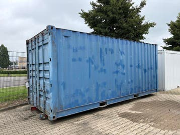 Zeecontainer 20FT  met  slede, Zakelijke goederen, Machines en Bouw | Keten en Containers, Ophalen of Verzenden