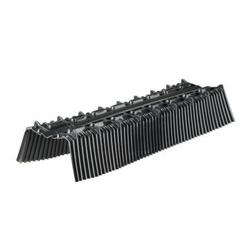 Ubbink PE Ondervorst 118mm x 900mm zwart, Doe-het-zelf en Verbouw, Ophalen of Verzenden, Nieuw