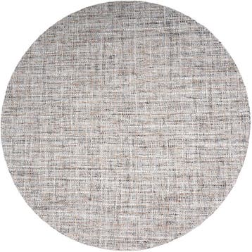Vloerkleed Cross Grey/Beige Rond, Huis en Inrichting, Stoffering | Tapijten en Kleden, Nieuw