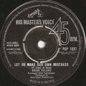 vinyl single 7 inch - Brian Hyland - Let Us Make Our Own..., Cd's en Dvd's, Verzenden, Zo goed als nieuw, 7 inch, Pop