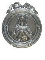 Heilig Hart van Jezus zilver 833 - .833 zilver - 1930-1940 -