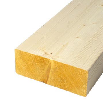 Vuren Balk Geschaafd 100x250, Nieuw, Ophalen of Verzenden, Balk, Vuren