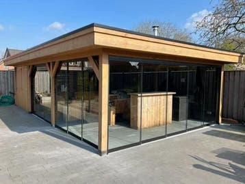 Glazen Schuifwanden €155,- | Direct uit Eigen Fabriek, Nieuw, Veranda