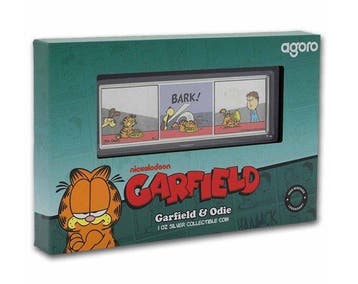 Niue. 2 Dollars 2026 – Garfield & Odie – 1 oz Silver coin –