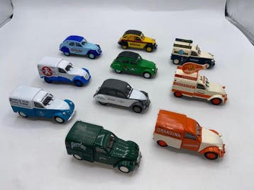 Norev 1:43 - Modelauto (10) - Hachette Collectie 2CV Citroën, Nieuw
