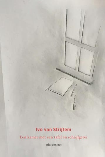 Een kamer met een tafel en schrijfgerei - Ivo Van Strijtem, Verzenden, Zo goed als nieuw, Ivo Van Strijtem
