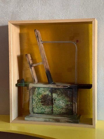Icoon - Hout - Een miniatuurversie van de iconische