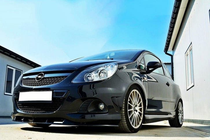 Front Splitter OPEL CORSA D NURBURG (VOOR OPC / VXR BUMPER), Auto diversen, Tuning en Styling, Verzenden