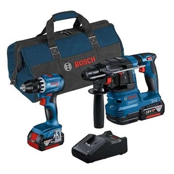 Combikit - BOSCH - GSR 18V-45 + GBH 18V-22 - 4,0 Ah accu..., Verzenden, Nieuw