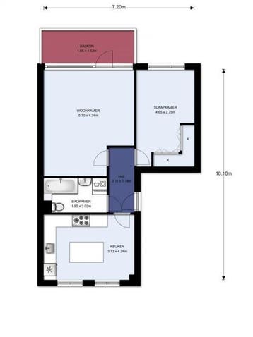 Te Huur 2 Appartement Schalkwijkpad In Amsterdam, Direct bij eigenaar, Appartement, Amsterdam, Amsterdam