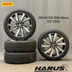 Originele Volkswagen Touran 5T1 18 inch Velgen + Nieuwe, 18 inch, Nieuw, Ophalen of Verzenden, Band(en)