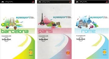 PSP Passport Barcelona, Paris en Rome (set van 3), Nieuw
