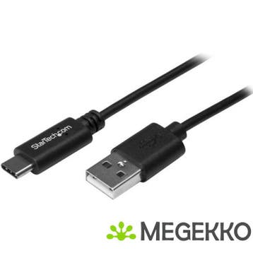 StarTech.com USB2AC4M 4m USB A USB C Zwart USB-kabel, Verzenden, Nieuw