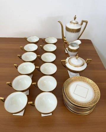Limoges - Koffieservies (26) - Porselein