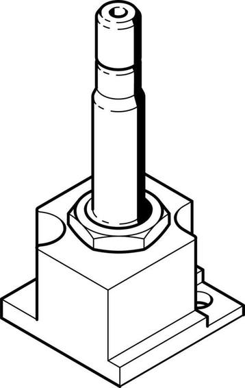 Festo Magnetische Plaat - 6205, Verzenden, Nieuw