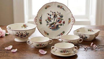 Villeroy & Boch - Eetservies (7) - Phoenix rot -