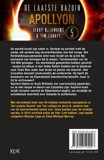 Apollyon / De laatste bazuin / 5 9789043524926 Tim Lahaye, Boeken, Verzenden, Gelezen, Tim Lahaye