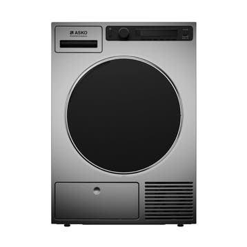Droger professioneel warmtepomp 7kg titanium, Verzenden