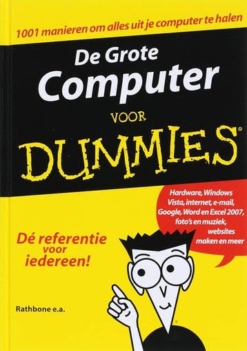 De Grote Computers voor Dummies 9789043015554, Zo goed als nieuw