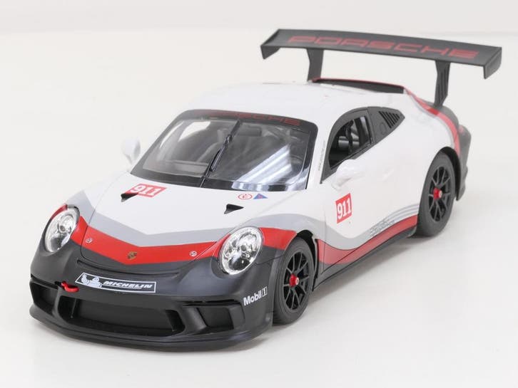Schaal 1:14 Rastar 75900 RC Porsche 911 GT3 Cup #5433, Hobby en Vrije tijd, Modelauto's | Overige schalen, Zo goed als nieuw, Ophalen of Verzenden