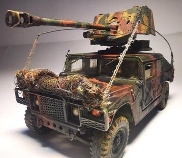 Tamiya 1:35 - Model militair voertuig - M1025 Humvee with, Nieuw