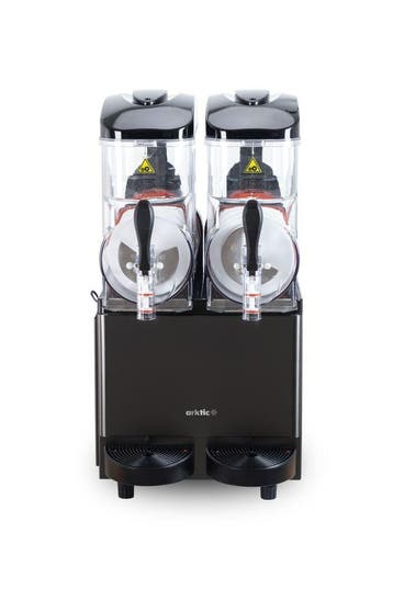 Arktic Slushmachine | 2x12L | 24L | Zwart | 220-240V/710W |, Ophalen of Verzenden, Nieuw in verpakking