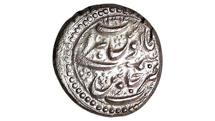 Afghanistan. Taimur Shah Durrani KM-383.1. 1 Rupee 1780, Postzegels en Munten, Munten | Azië