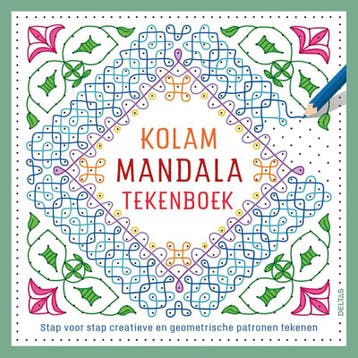 Kolam mandala tekenboek 9789044749472, Boeken, Verzenden, Zo goed als nieuw