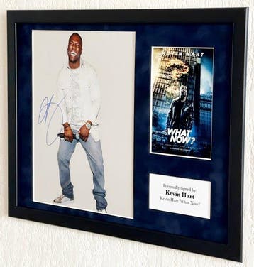 What Now? - Kevin Hart - Premium Framed, signed +, Nieuw