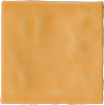 Wandtegel Equipe Handvorm Ritmo Amber Oranje 10x10, Nieuw, Minder dan 20 cm, 10 m² of meer, Wandtegels
