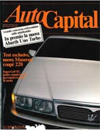 1985 AUTOCAPITAL MAGAZINE 01 ITALIAANS, Nieuw, Author