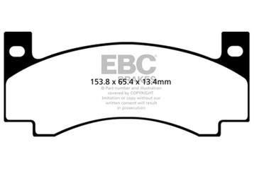 EBC 71-72 Amc Ambassador 4.2 Yellowstuff Front Brake Pads, Ophalen of Verzenden, Nieuw