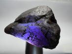 62,55 ct - Natuurlijke onbehandelde blauwe tanzaniet - ruw -