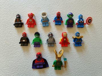 Lego Minifiguur - Super Heroes - Lotto minifigures super, Nieuw