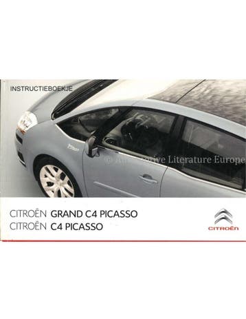 2010 CITROEN C4 (GRAND) PICASSO INSTRUCTIEBOEKJE NEDERLANDS, Auto diversen, Handleidingen en Instructieboekjes